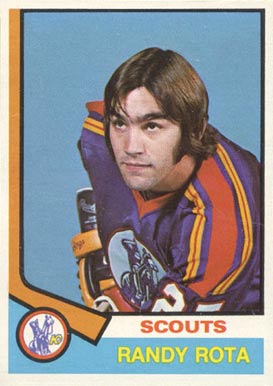 1974 O-Pee-Chee Randy Rota #362 Hockey Card