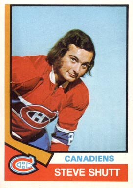 1974 O-Pee-Chee Steve Shutt #316 Hockey Card