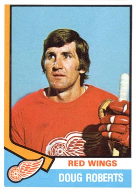 1974 O-Pee-Chee Doug Roberts #312 Hockey Card