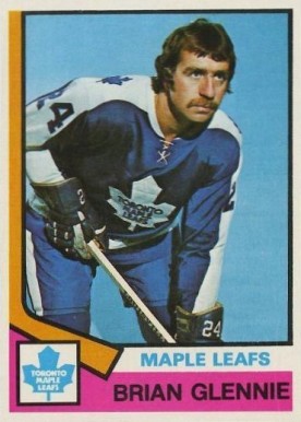 1974 O-Pee-Chee Brian Glennie #310 Hockey Card