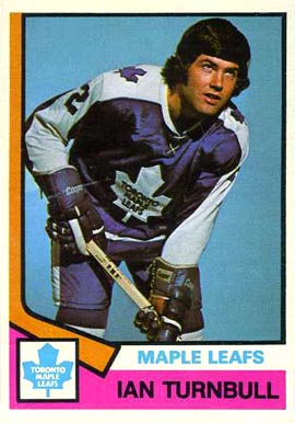 1974 O-Pee-Chee Ian Turnbull #289 Hockey Card