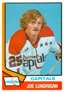 1974 O-Pee-Chee Joe Lundrigan #277 Hockey Card