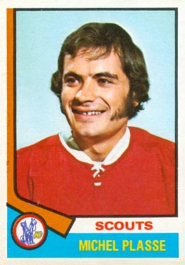 1974 O-Pee-Chee Michel Plasse #257 Hockey Card