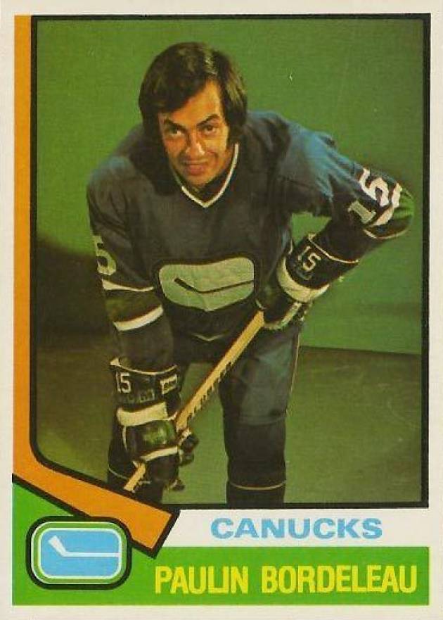 1974 O-Pee-Chee Paulin Bordeleau #340 Hockey Card