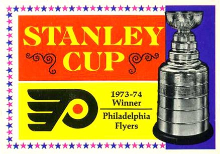 1974 O-Pee-Chee Stanley Cup #250 Hockey Card