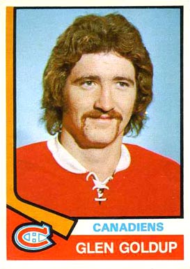 1974 O-Pee-Chee Glenn Goldup #275 Hockey Card