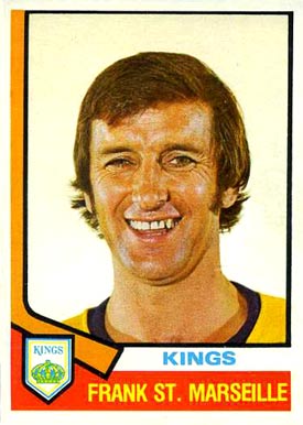 1974 O-Pee-Chee Frank St. Marseille #374 Hockey Card