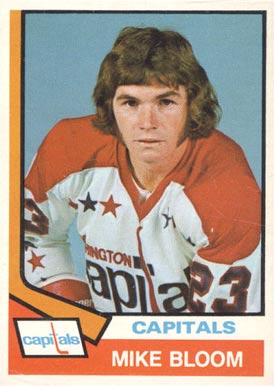 1974 O-Pee-Chee Mike Bloom #369 Hockey Card