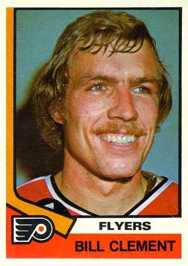 1974 O-Pee-Chee Bill Clement #357 Hockey Card