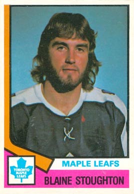 1974 O-Pee-Chee Blaine Stoughton #348 Hockey Card