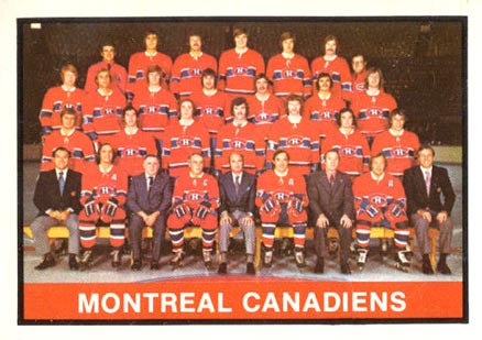 1974 O-Pee-Chee Montreal Canadiens #330 Hockey Card