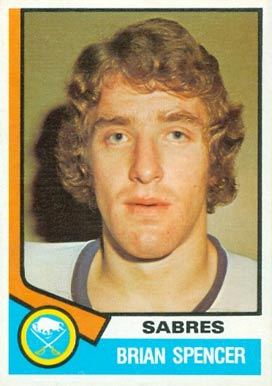 1974 O-Pee-Chee Brian Spencer #328 Hockey Card