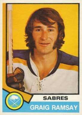 1974 O-Pee-Chee Craig Ramsay #305 Hockey Card