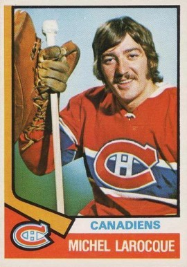 1974 O-Pee-Chee Michel Larocque #297 Hockey Card