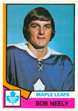 1974 O-Pee-Chee Bob Neely #272 Hockey Card