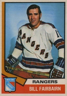 1974 O-Pee-Chee Bill Fairbairn #231 Hockey Card