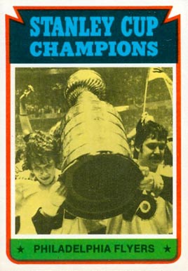 1974 O-Pee-Chee Stanley Cup Champs #216 Hockey Card