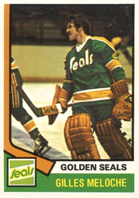 1974 O-Pee-Chee Gilles Meloche #205 Hockey Card