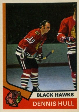 1974 O-Pee-Chee Dennis Hull #150 Hockey Card