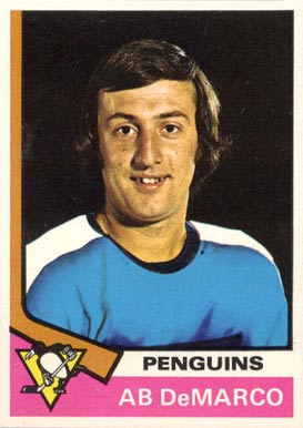 1974 O-Pee-Chee Ab DeMarco #89 Hockey Card