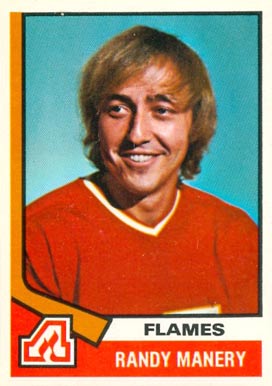 1974 O-Pee-Chee Randy Manery #86 Hockey Card