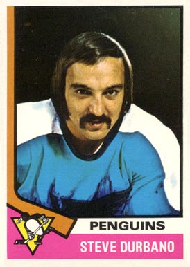 1974 Topps Steve Durbano #106 Hockey Card