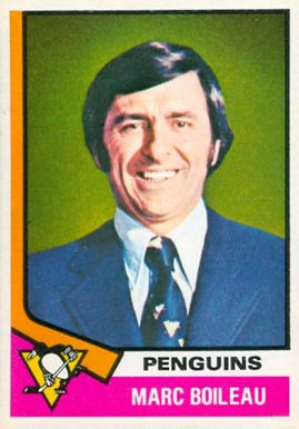 1974 Topps Marc Boileau #49 Hockey Card
