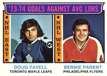 1974 Topps Goals Against Average #4 Hockey Card