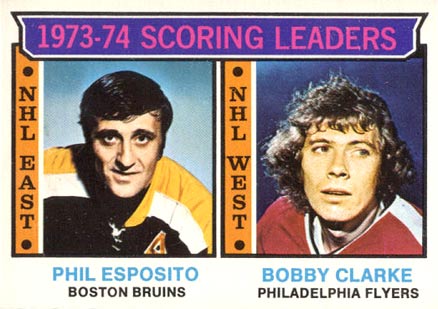 1974 Topps Scoring Leaders #3 Hockey Card