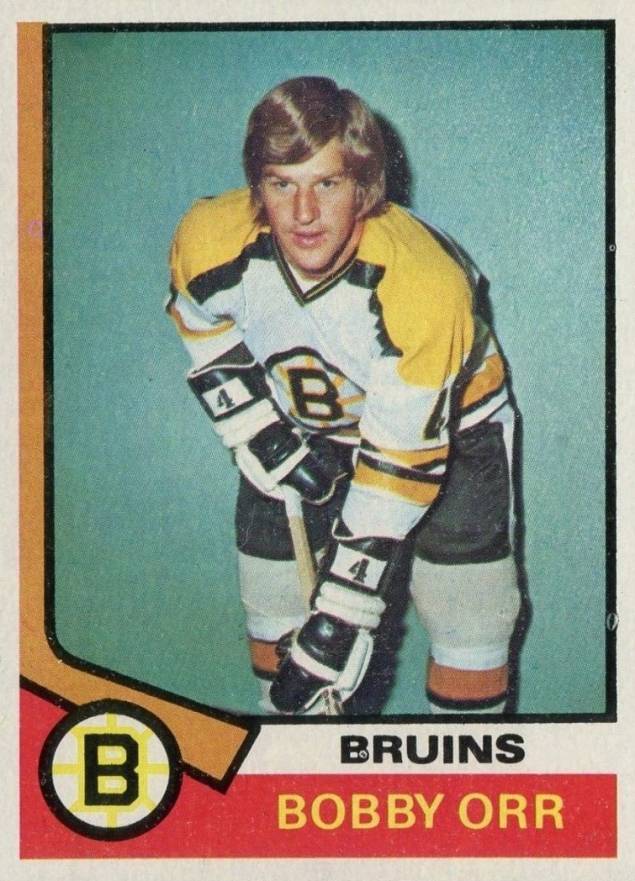 1974 Topps Bobby Orr #100 Hockey Card