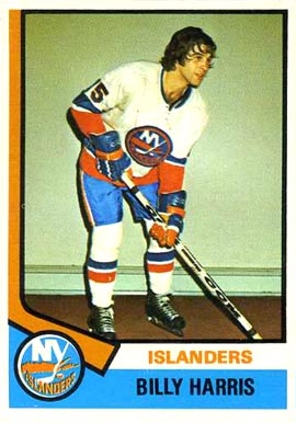 1974 Topps Billy Harris #228 Hockey Card