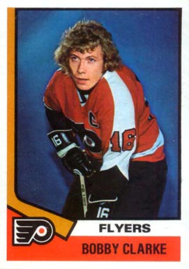 1974 Topps Bobby Clarke #260 Hockey Card