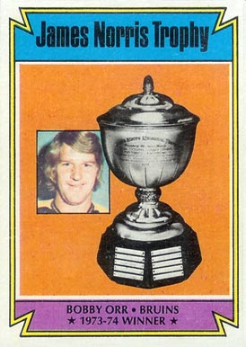 1974 Topps Norris Trophy #248 Hockey Card