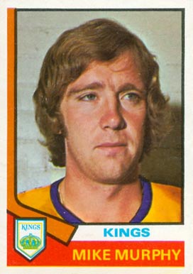 1974 Topps Mike Murphy #224 Hockey Card