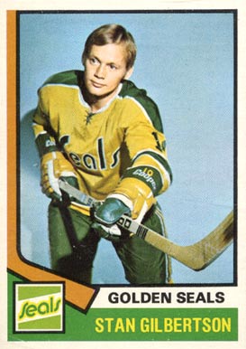 1974 Topps Stan Gilbertson #223 Hockey Card