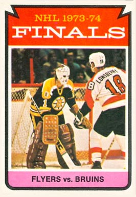 1974 Topps Semi's Flyers vs. Rangers #215 Hockey Card