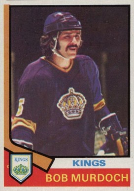 1974 Topps Bob Murdoch-Los Angeles Kings #194 Hockey Card