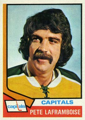 1974 Topps Pete LaFramboise #166 Hockey Card