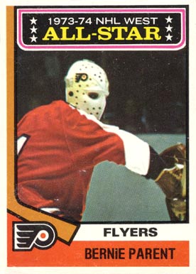 1974 Topps Bernie Parent #138 Hockey Card
