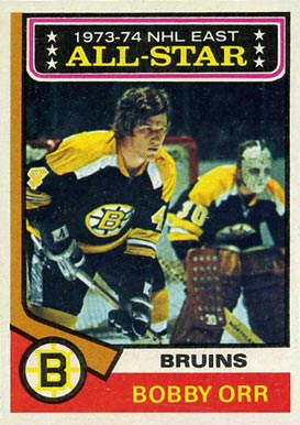 1974 Topps Bobby Orr #130 Hockey Card