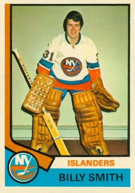 1974 Topps Billy Smith #82 Hockey Card