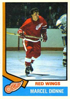 1974 Topps Marcel Dionne #72 Hockey Card