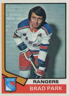 1974 Topps Brad Park #50 Hockey Card