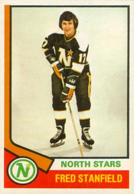 1974 Topps Fred Stanfield #31 Hockey Card