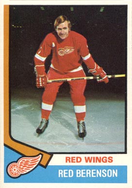 1974 Topps Red Berenson #19 Hockey Card