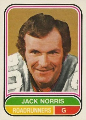 1975 O-Pee-Chee WHA Jack Norris #114 Hockey Card