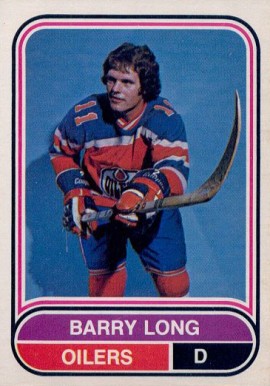 1975 O-Pee-Chee WHA Barry Long #90 Hockey Card
