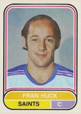 1975 O-Pee-Chee WHA Fran Huck #121 Hockey Card