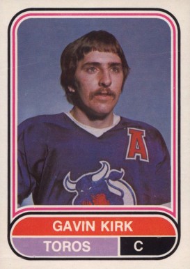 1975 O-Pee-Chee WHA Gavin Kirk #103 Hockey Card