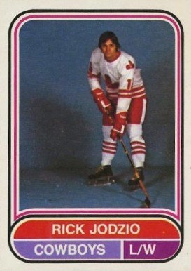 1975 O-Pee-Chee WHA Rick Jodzio #99 Hockey Card
